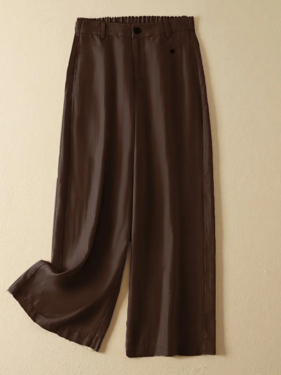 Oliva | Stunning Wide-leg Casual Pants