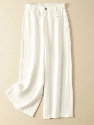 Oliva | Stunning Wide-leg Casual Pants