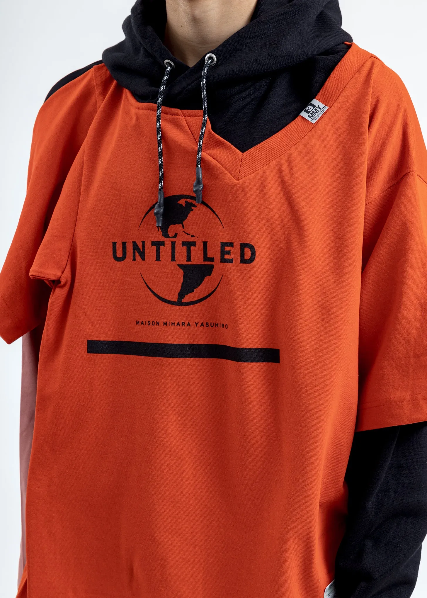 Orange Combined Hoodie
