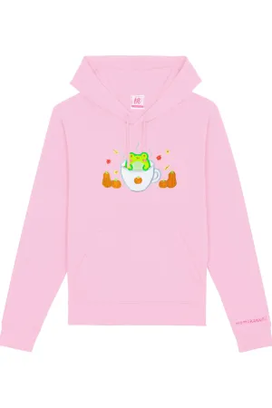 Organic Cotton Pumpkin Spice Albert Embroidered Hoodie