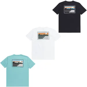 Quiksilver Mens Land And Sea Short Sleeve  T-Shirt