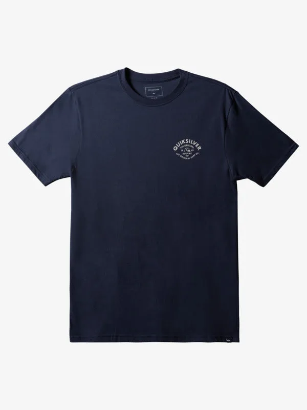 Quiksilver Script Talk Tee-Navy Blazer