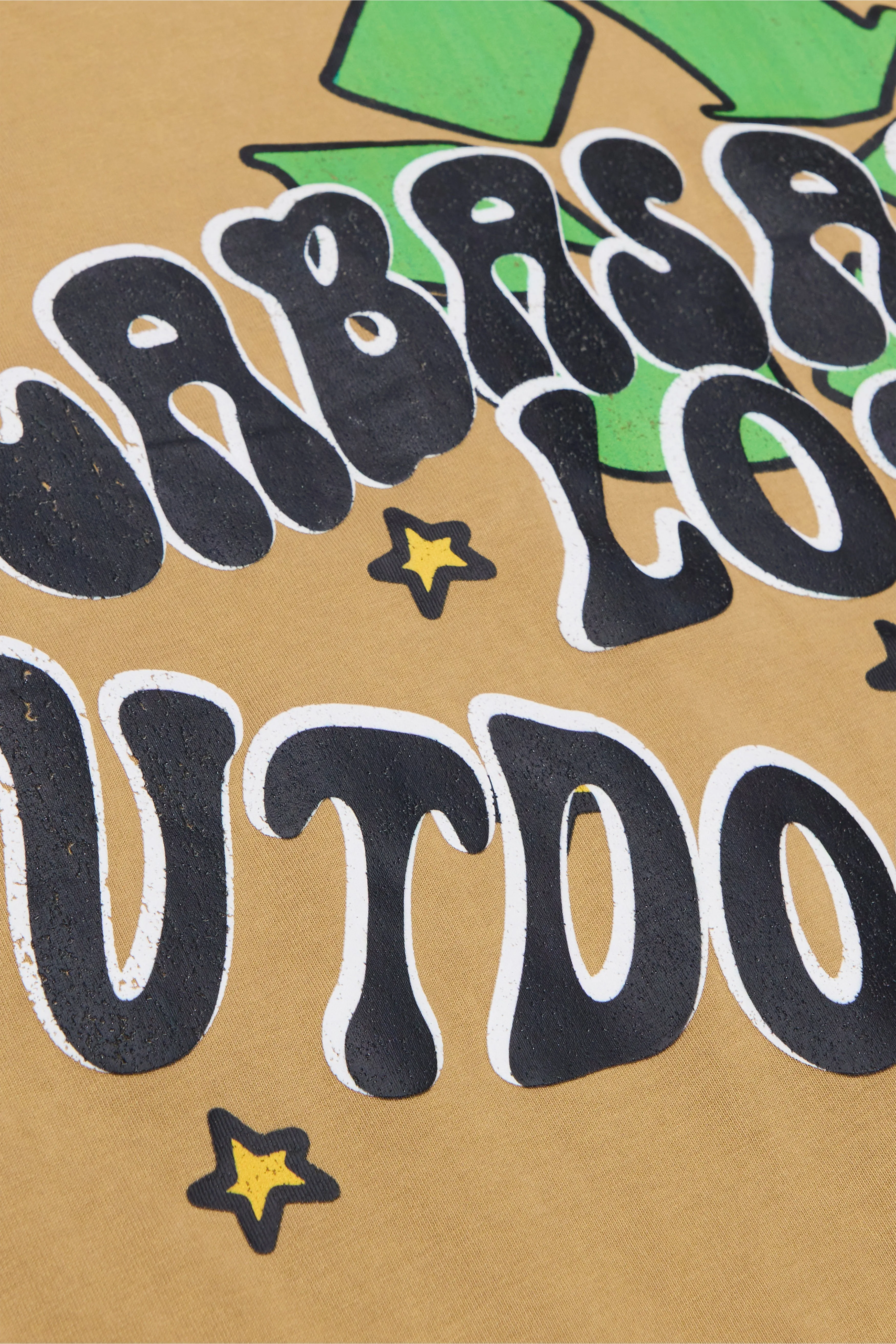 "CARE OUTDOORS" VINTAGE LIGHT BROWN TEE