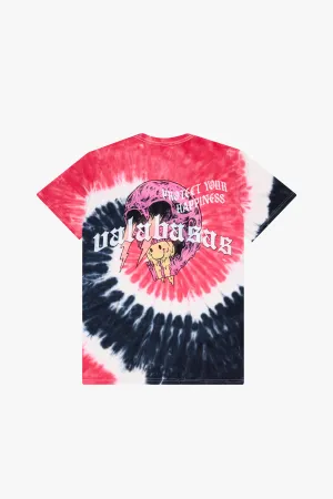 "PROTECTED" WHITE/RED/BLACKGRAY TEE