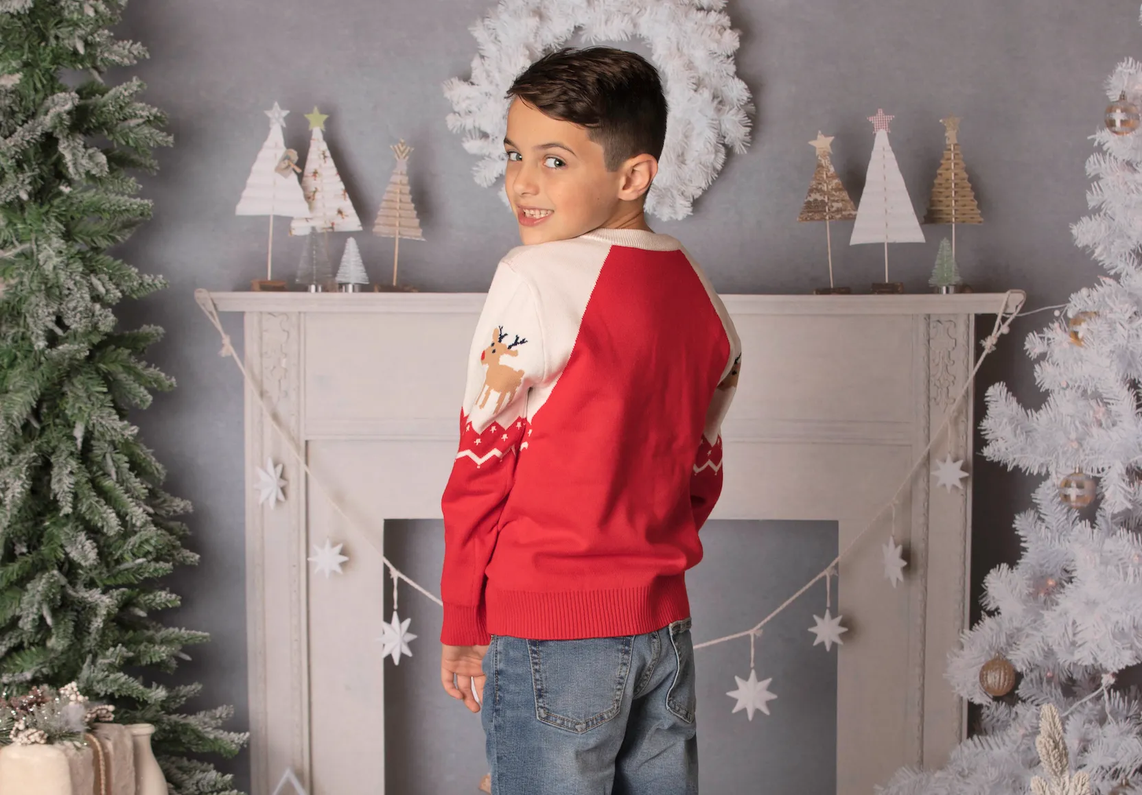Reindeer love - Boys Sweater