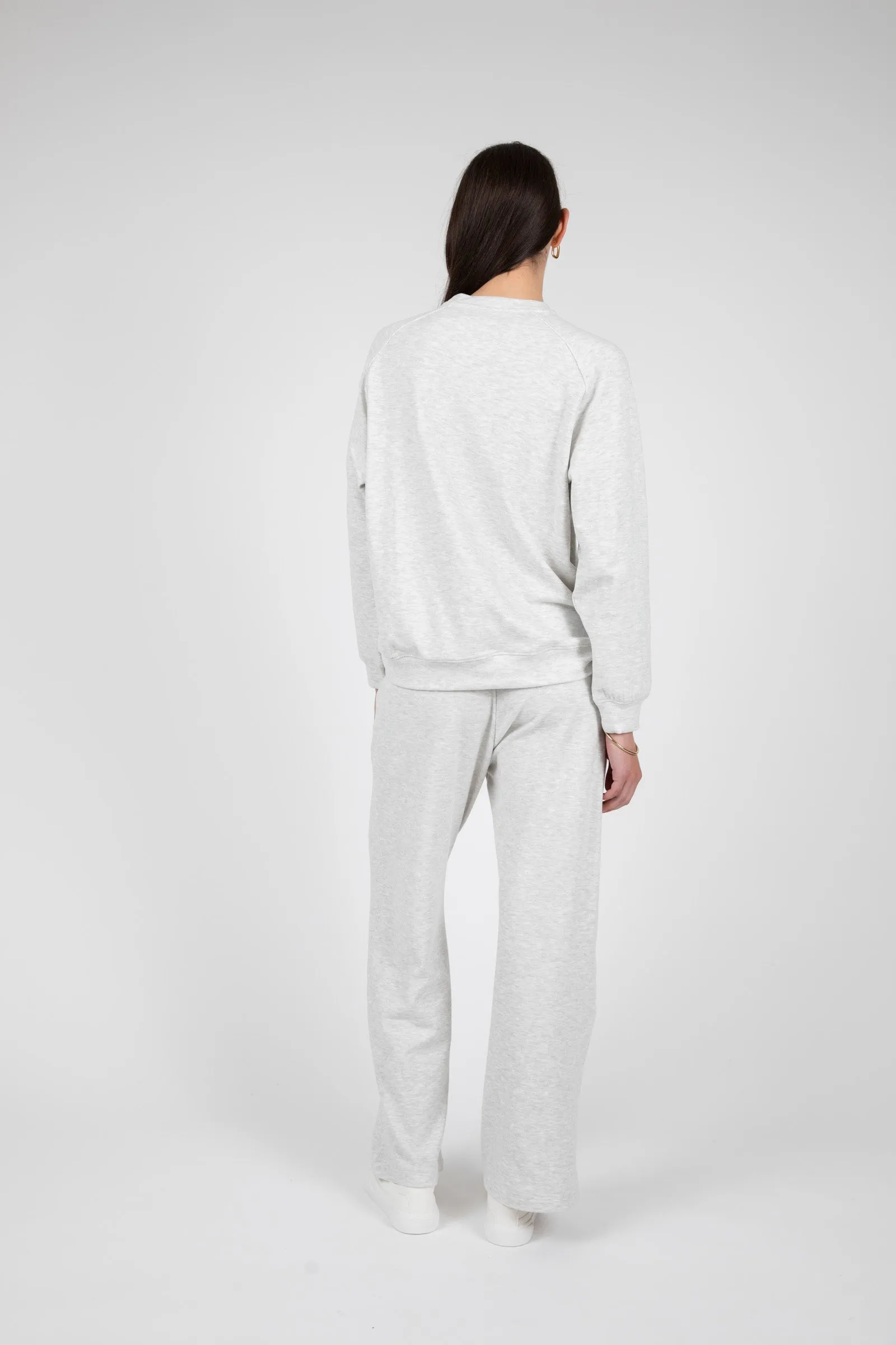 Restore Wide Leg Pant - Silver Marle