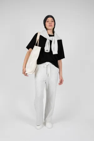 Restore Wide Leg Pant - Silver Marle