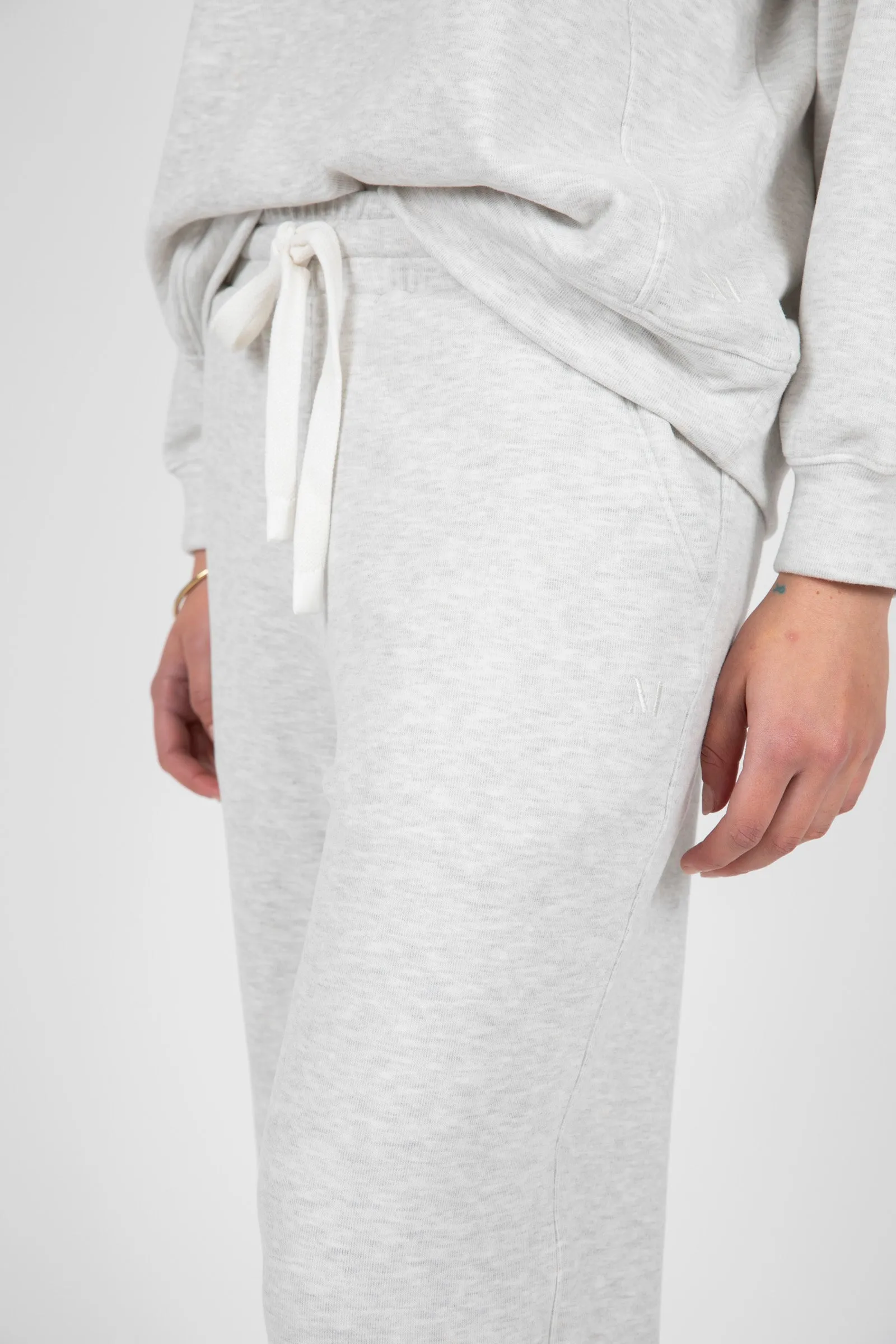 Restore Wide Leg Pant - Silver Marle