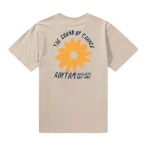 RHYTHM TEE Down Under Slub (Small-Large) Stone