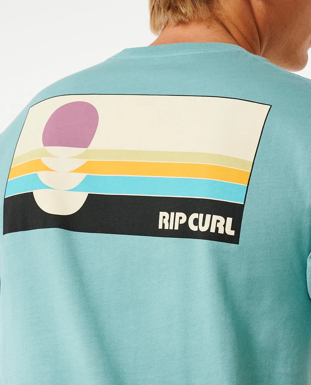 Rip Curl Mens Surf Revival Peaking Short Sleeve T-Shirt