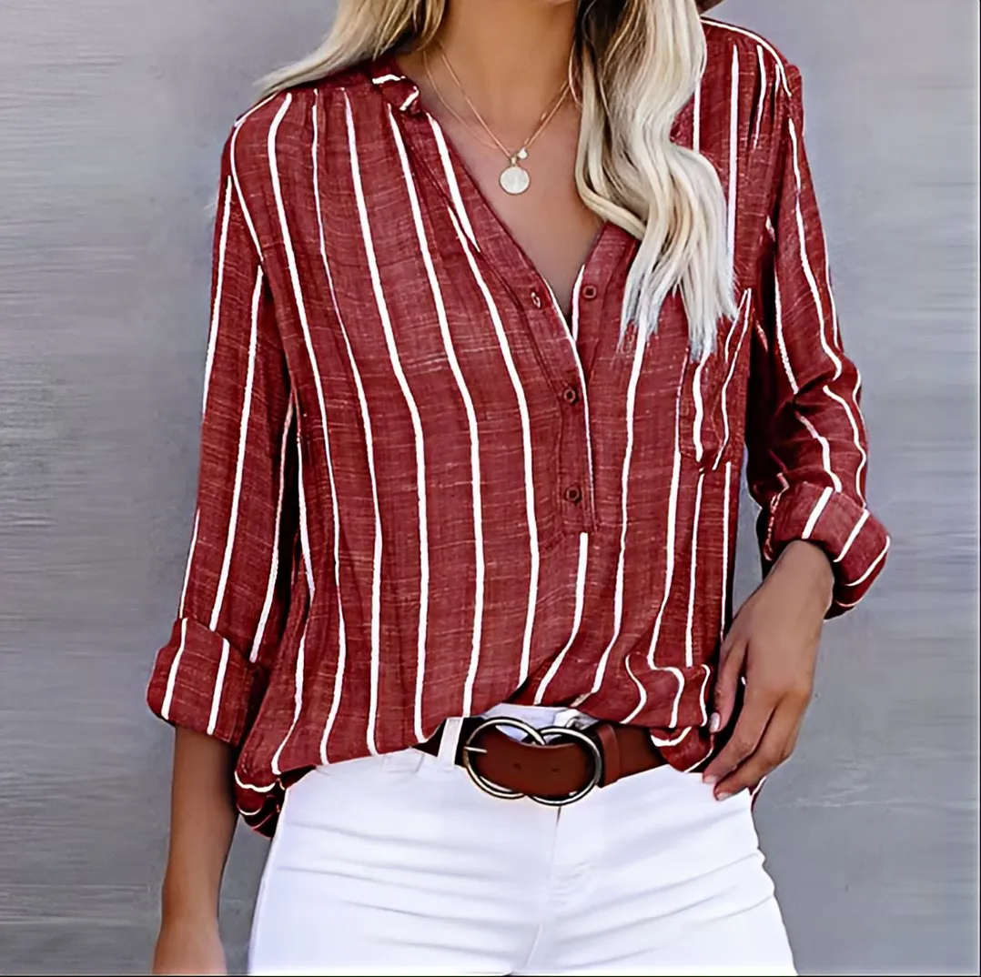 Savannah Striped Blouse