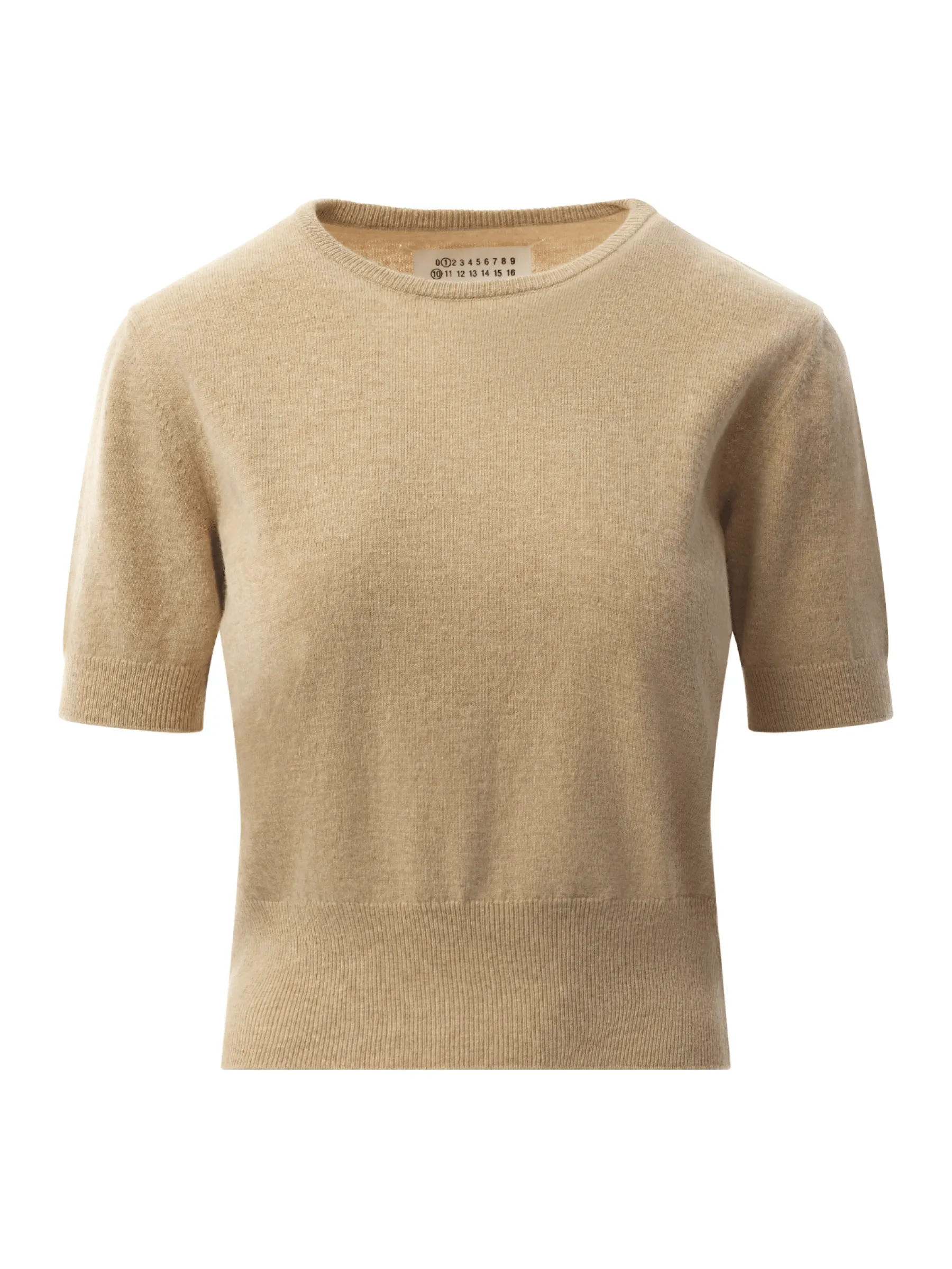 Short Sleeve Sweater in Walnut