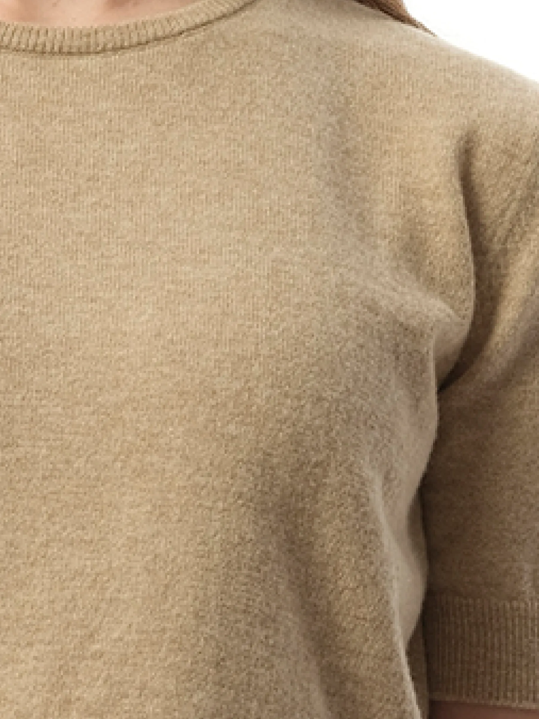 Short Sleeve Sweater in Walnut