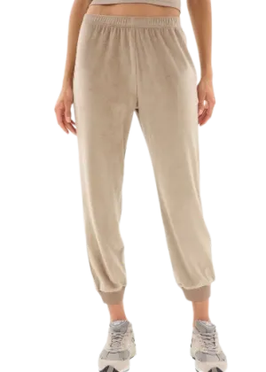 Splits59 Rhys Velour Jogger - Latte