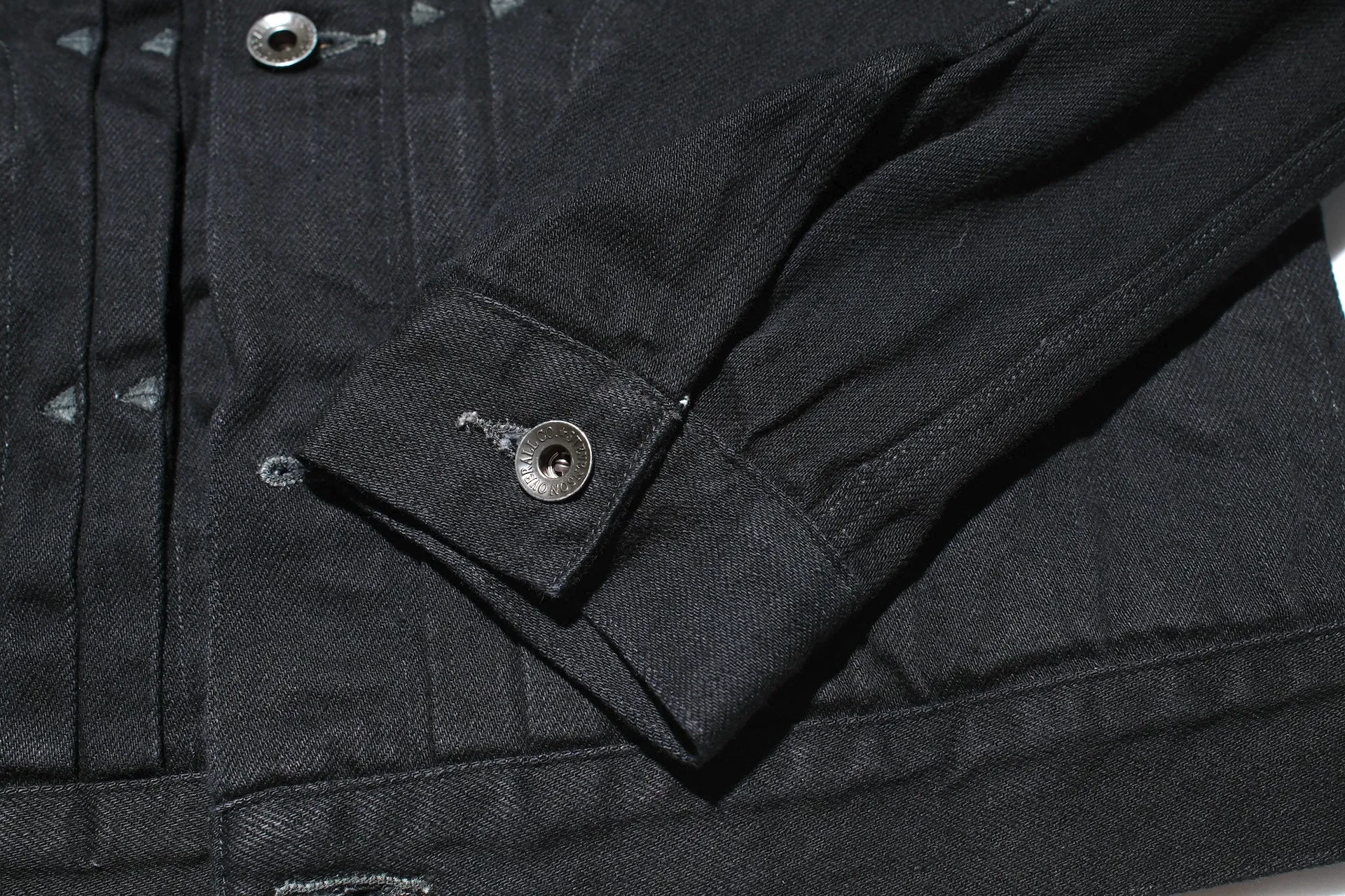 Stevenson Overall Co. "Stockman" Cowboy Jacket (Black Denim)