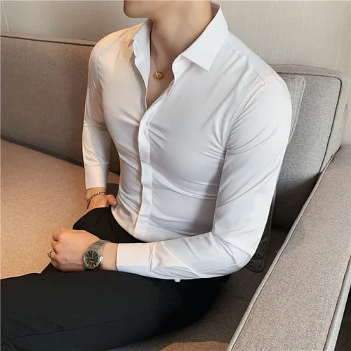 Stretch  Formal Dress Shirts