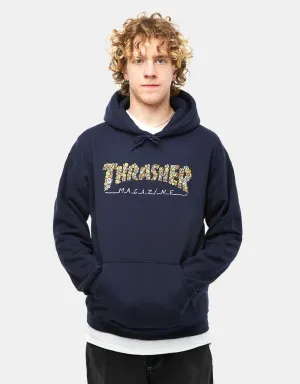 Thrasher Smile Pullover Hoodie - Navy