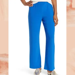 Vince Camuto Colbalt Blue Elastic Waist Pants Medium