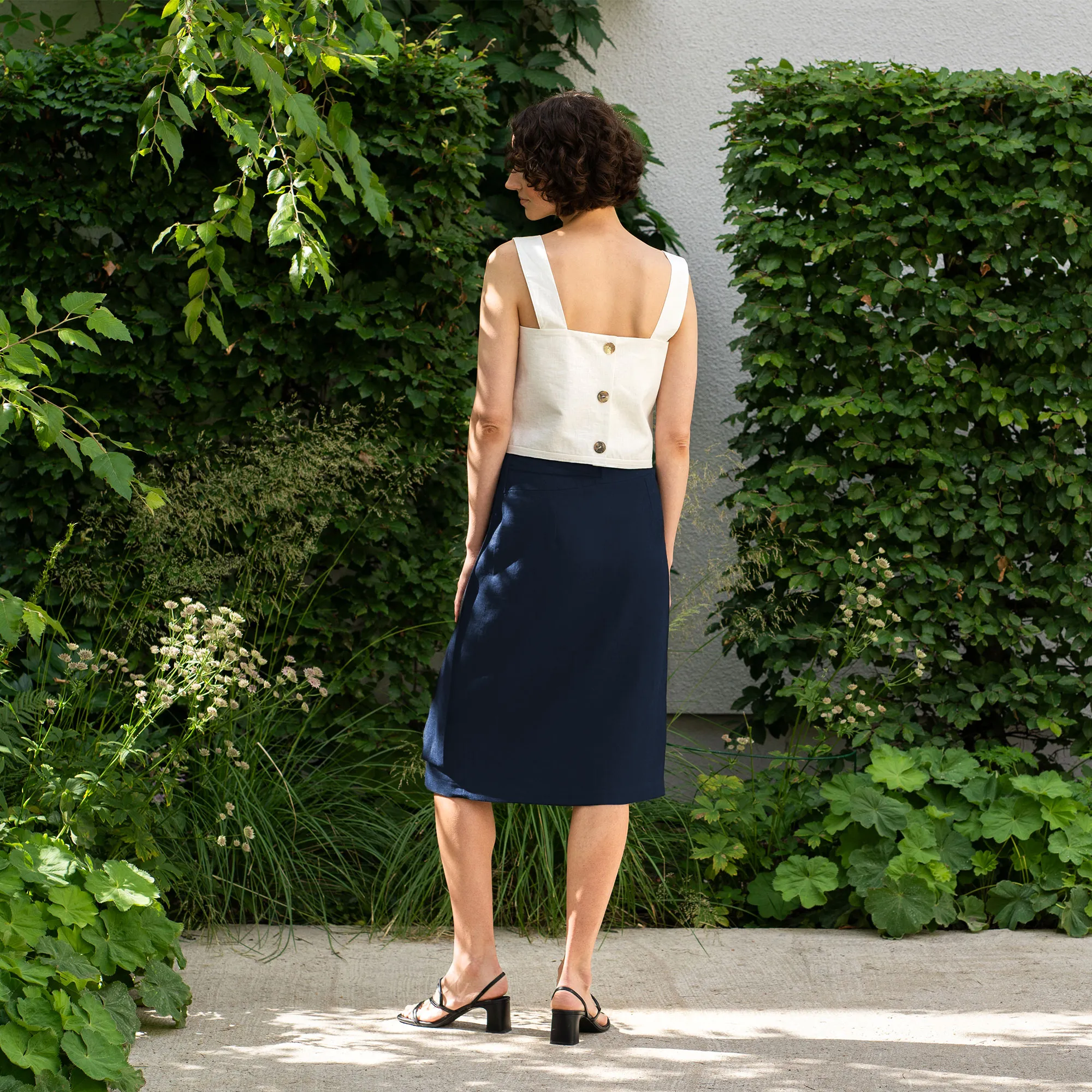 Wrap Pencil Skirt Everly