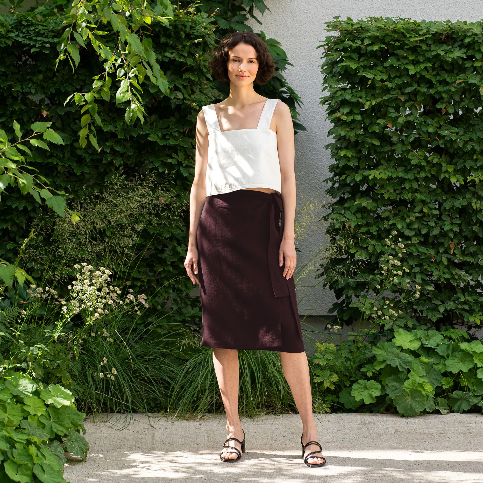 Wrap Pencil Skirt Everly