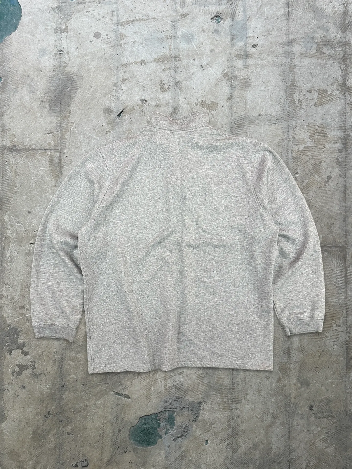 Y2K Vintage Nike Grey 1/4 Zip Sweatshirt - L